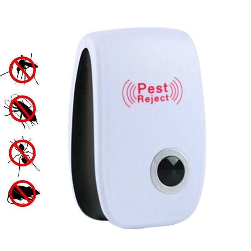 Pest Ultrassônico 3.0 - Repelente Ultrasônico para Insetos, barata, rato, aranha, escorpião, mosquito , formiga etc