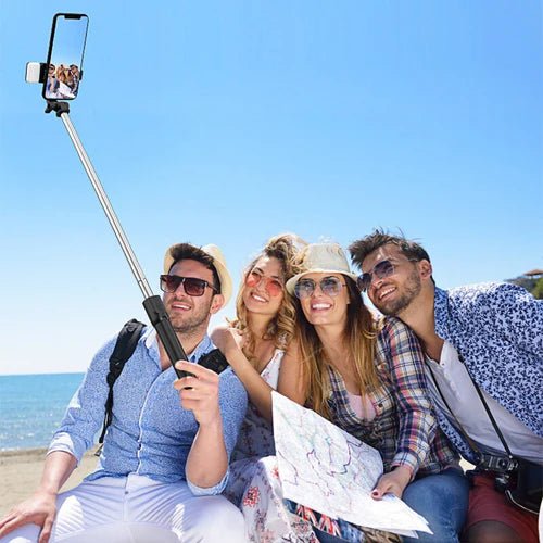 Super Selfie - Bastão de Selfie com Luz e Bluetooth