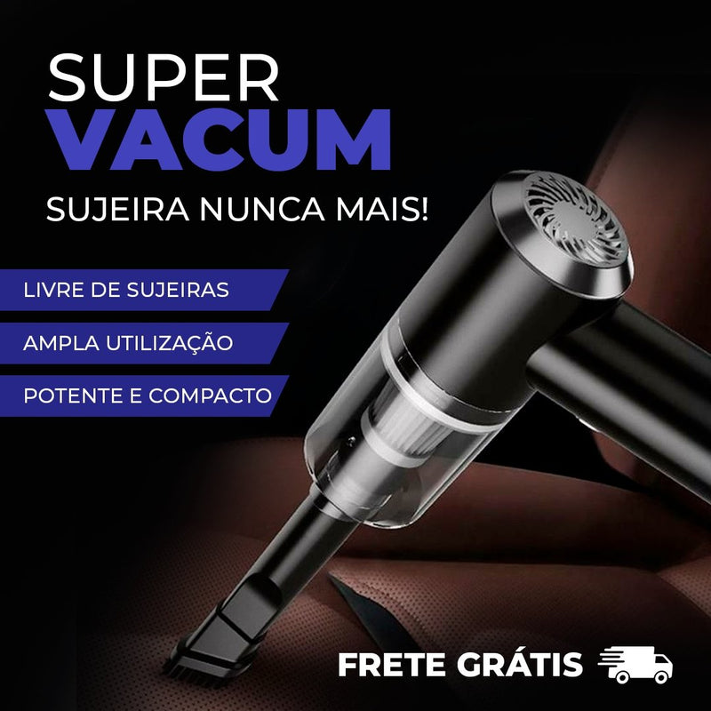 Super Vaccum - Aspirador Portátil Ultrapotente