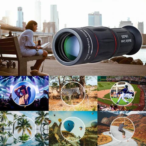SuperZoom™ Lens - Monóculo de 18x de Aumento para Celular